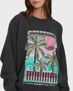 Billabong Echo Crew Sweatshirt-Black Sands