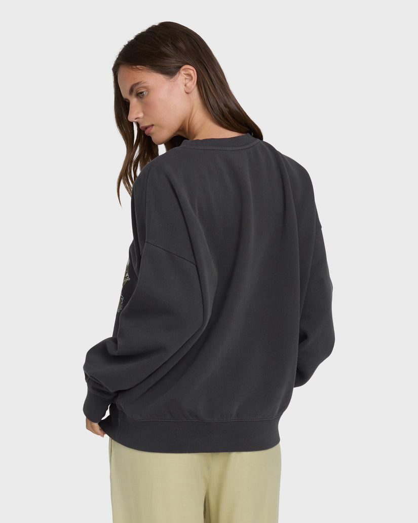 Billabong Echo Crew Sweatshirt-Black Sands