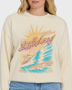 Billabong Echo Crew Sweatshirt-White Cap
