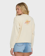 Billabong Echo Crew Sweatshirt-White Cap
