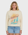 Billabong Echo Crew Sweatshirt-White Cap