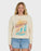 Billabong Echo Crew Sweatshirt-White Cap
