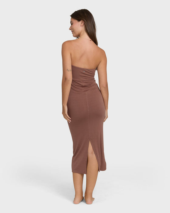 Billabong Women's Lily Midi Knit Dress