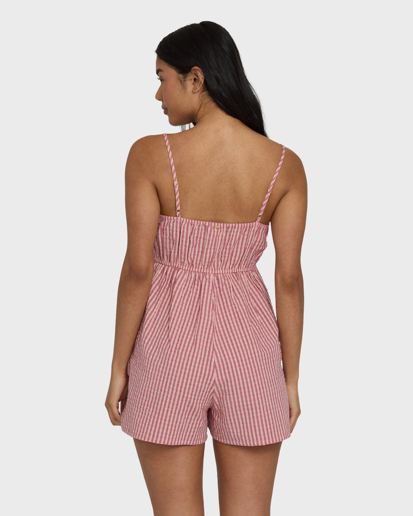 Billabong Star Glow Romper-Pink Sunset