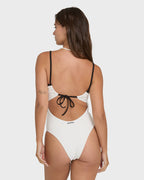 Billabong Tanlines Bound Sloane Hi One Piece-Salt Crystal
