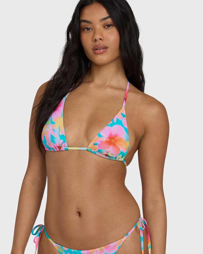 Billabong Pipe Dreams Multi Tri Top-Bright Marine