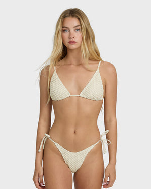 Billabong Twisted Tides Tie Side Bottom-White Cap