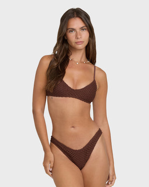 Billabong Twisted Tides V Brlt Top-Espresso