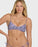 Billabong Pretty Wild Ruched V Bralette Top-Sweet Lilac