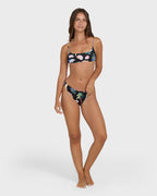 Billabong Party Wave Jaclyn Crop Top-Black Pebble