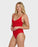Billabong Rising Tide Strappy One Piece-Fiesta Red