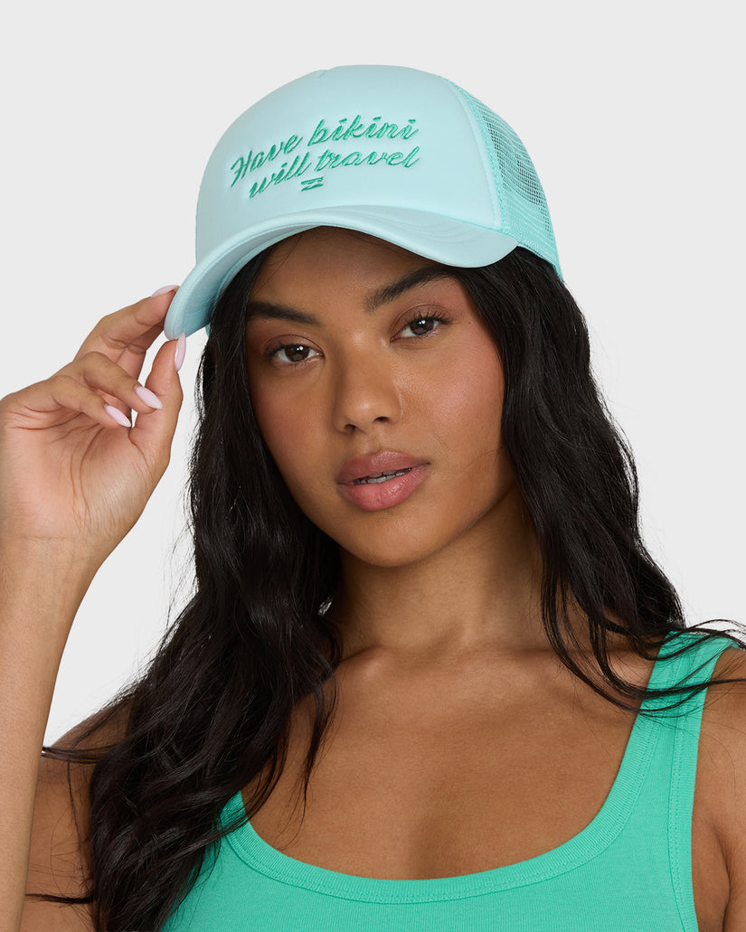 Billabong Across Waves Trucker Hat-Clearwater