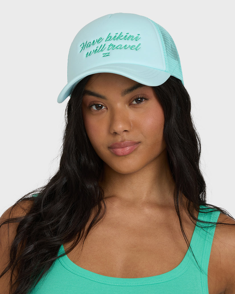 Billabong Across Waves Trucker Hat-Clearwater