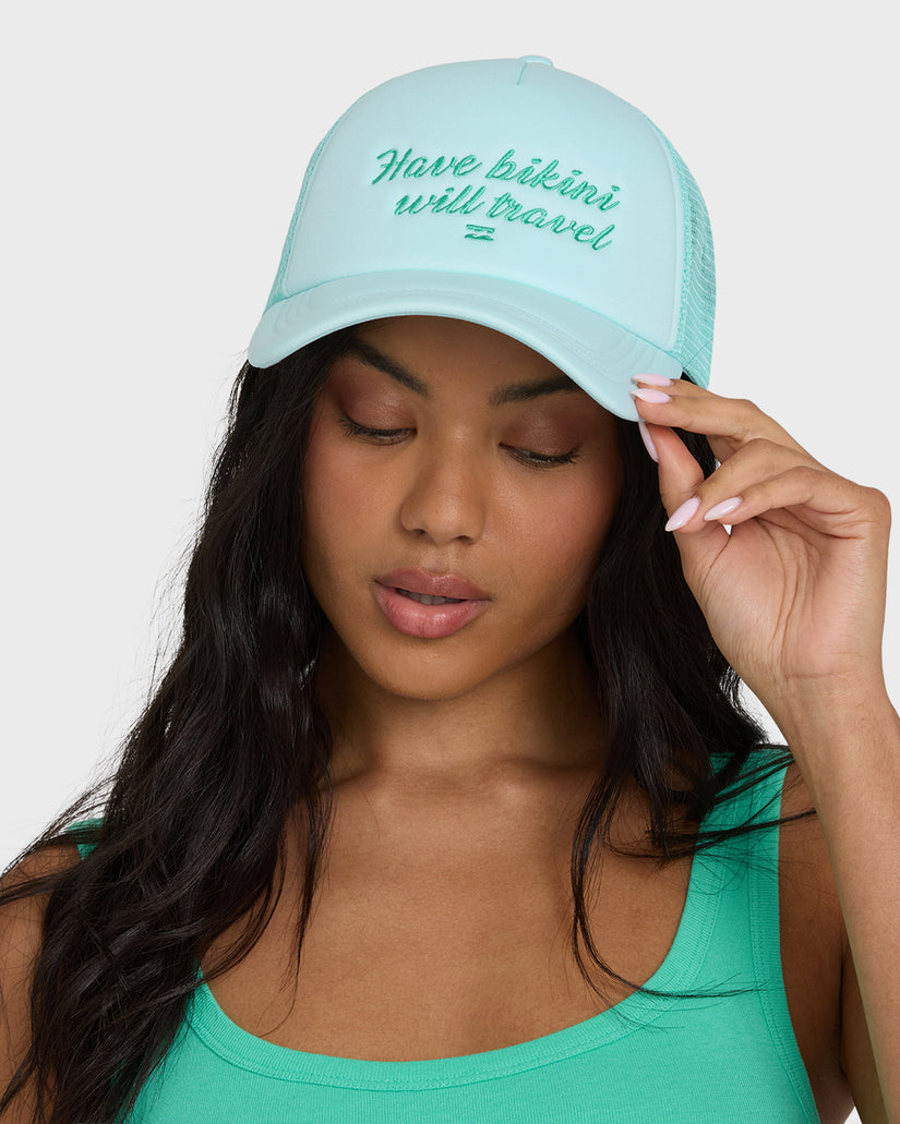Billabong Across Waves Trucker Hat-Clearwater