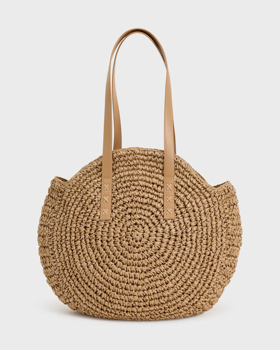 Billabong Round About Bag-Natural