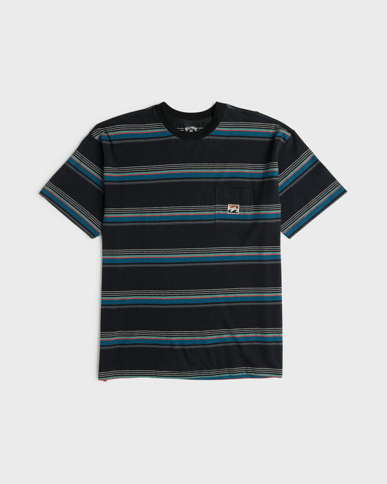 Billabong Baxter Crew Tee-Black