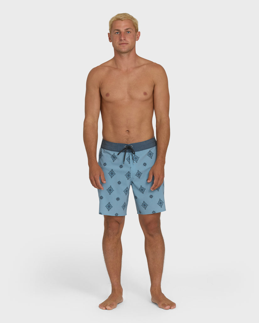 Billabong Good Times Pro Boardshorts-Blue Fog