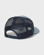 Billabong Walled Trucker Hat-Blue Fog