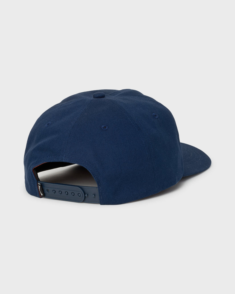 Billabong Caution Snapback Hat-Dark Denim