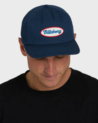 Billabong Caution Snapback Hat-Dark Denim
