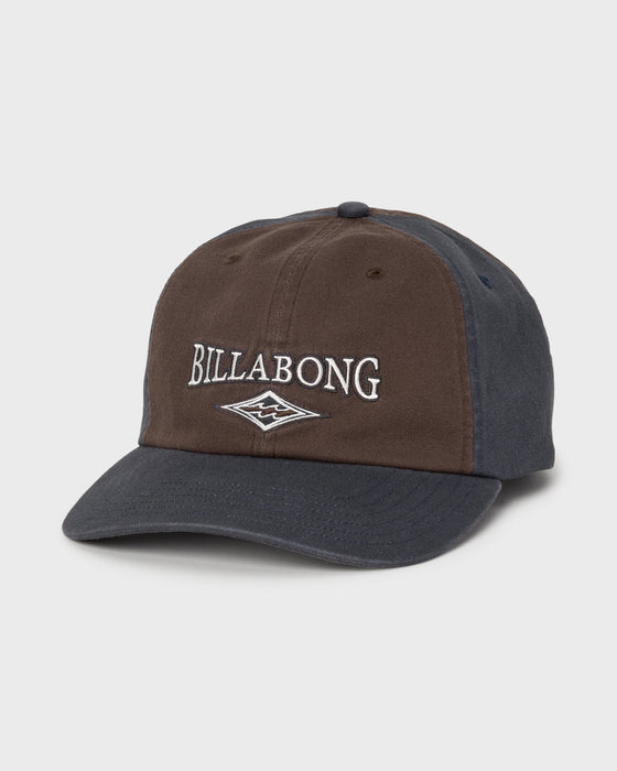 Billabong Throwback Strapback Hat-Chocolate Brown