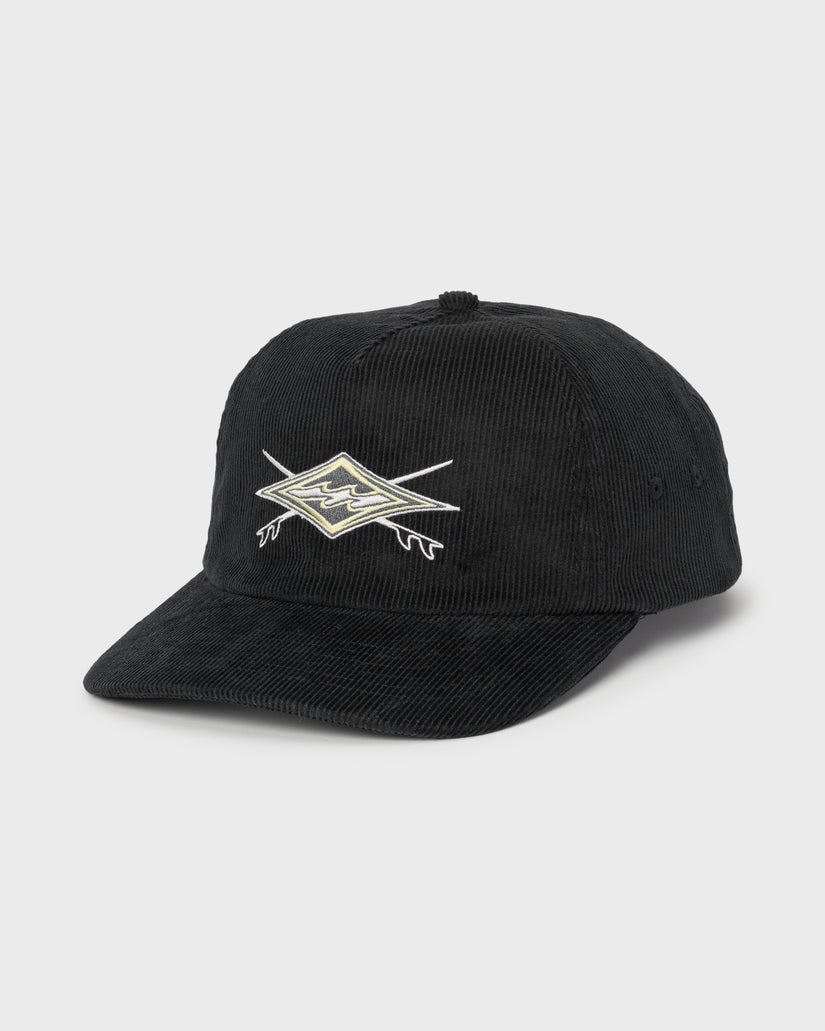 Billabong Heritage Strapback Hat-Black