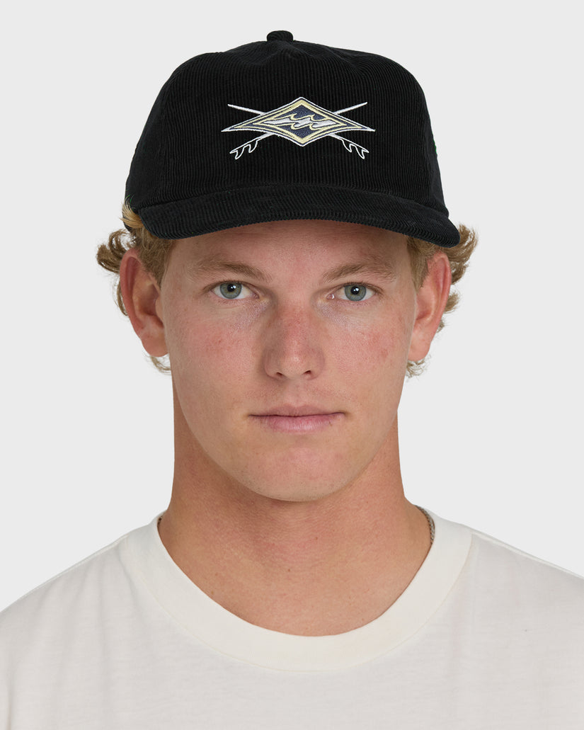 Billabong Heritage Strapback Hat-Black