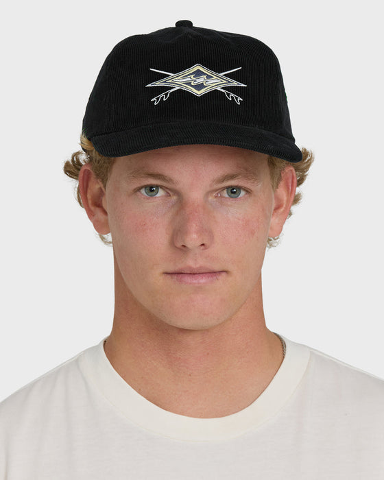 Billabong Heritage Strapback Hat-Black