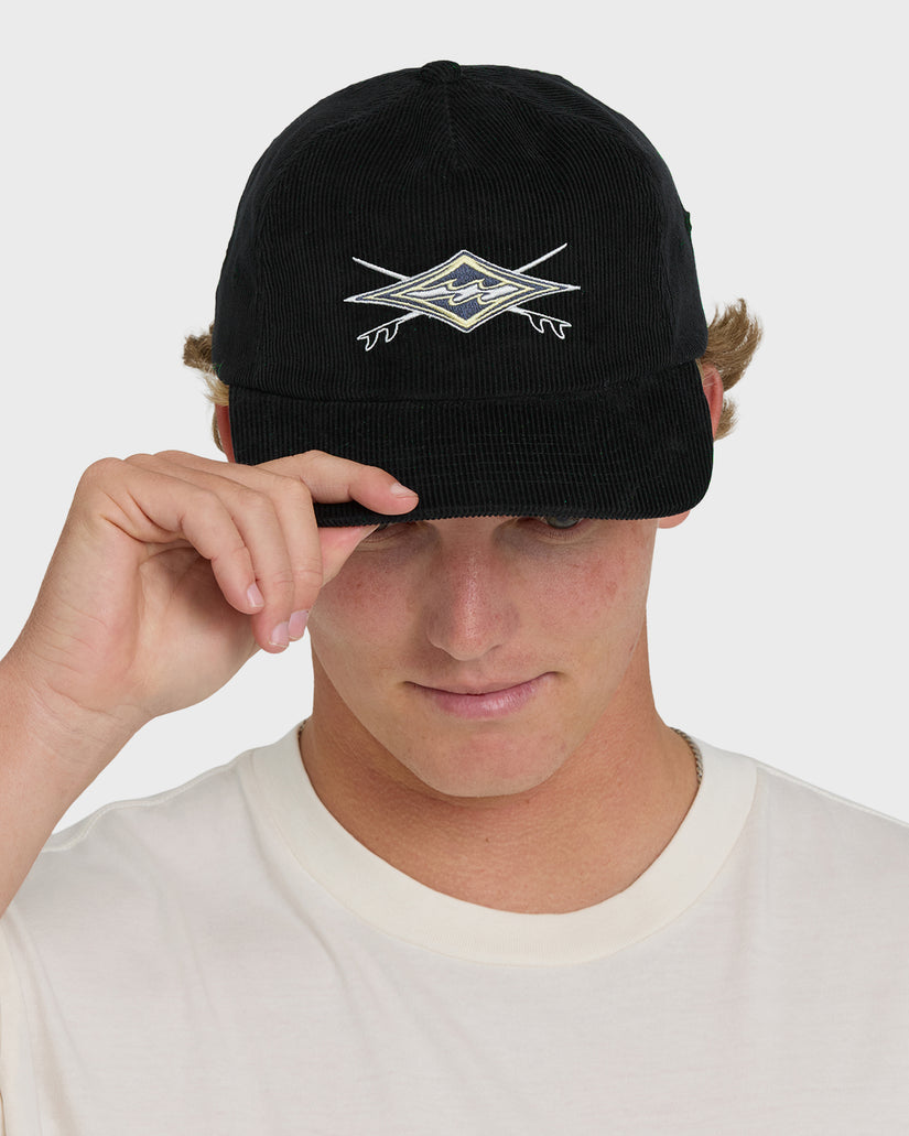 Billabong Heritage Strapback Hat-Black