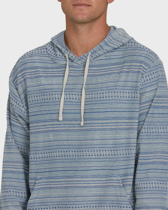 Billabong Flecker Diego Pullover Sweatshirt-Blue Fog