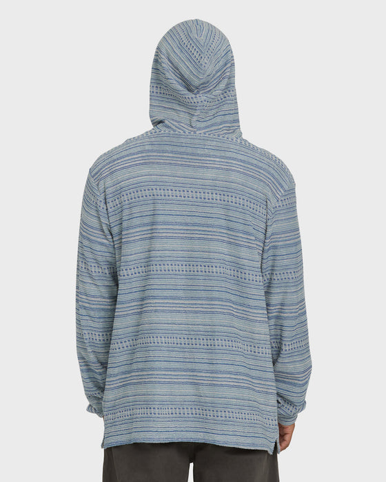 Billabong Flecker Diego Pullover Sweatshirt-Blue Fog