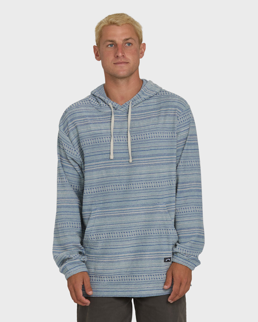 Billabong Flecker Diego Pullover Sweatshirt-Blue Fog