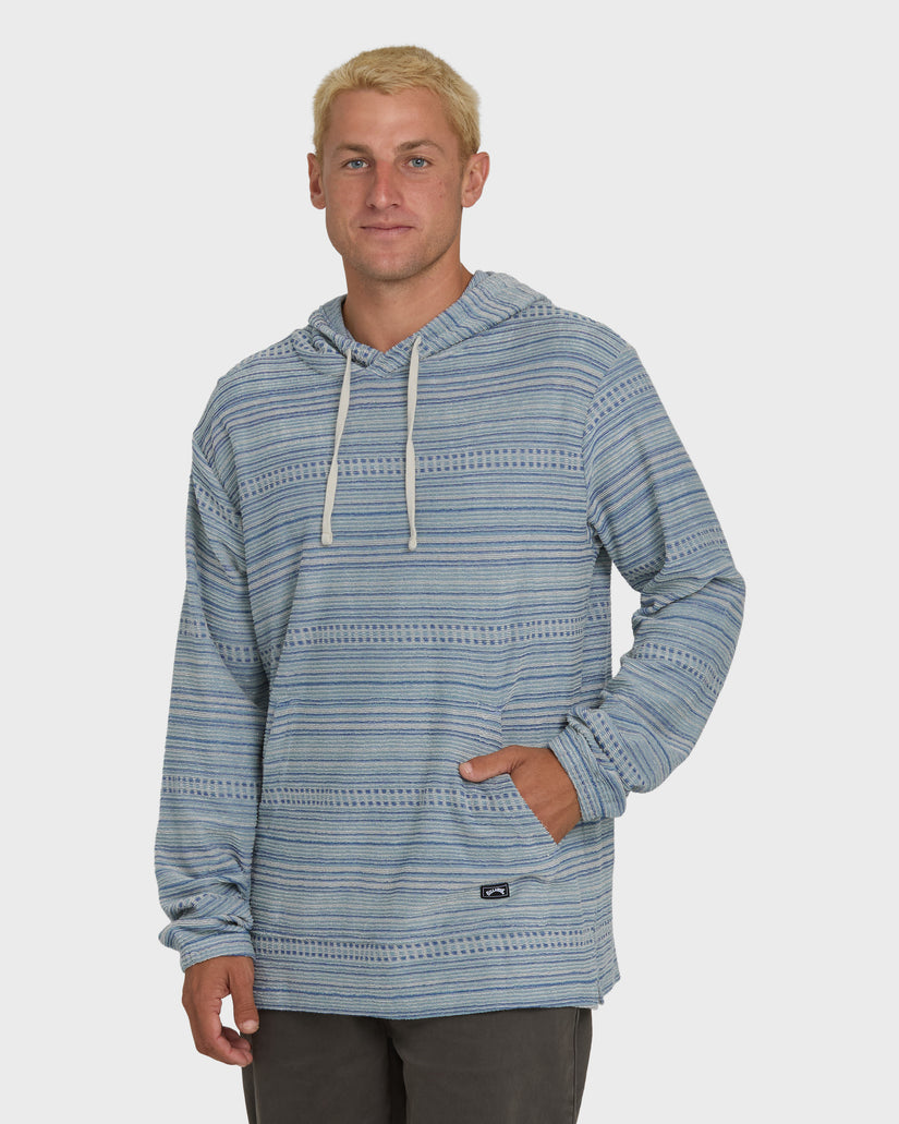 Billabong Flecker Diego Pullover Sweatshirt-Blue Fog