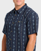 Billabong Sundays Jacquard S/S Shirt-Real Teal