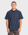 Billabong Sundays Jacquard S/S Shirt-Real Teal
