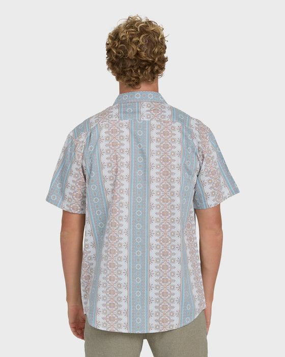 Billabong Sundays Shirt-Blue Fog