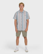 Billabong Sundays Shirt-Blue Fog