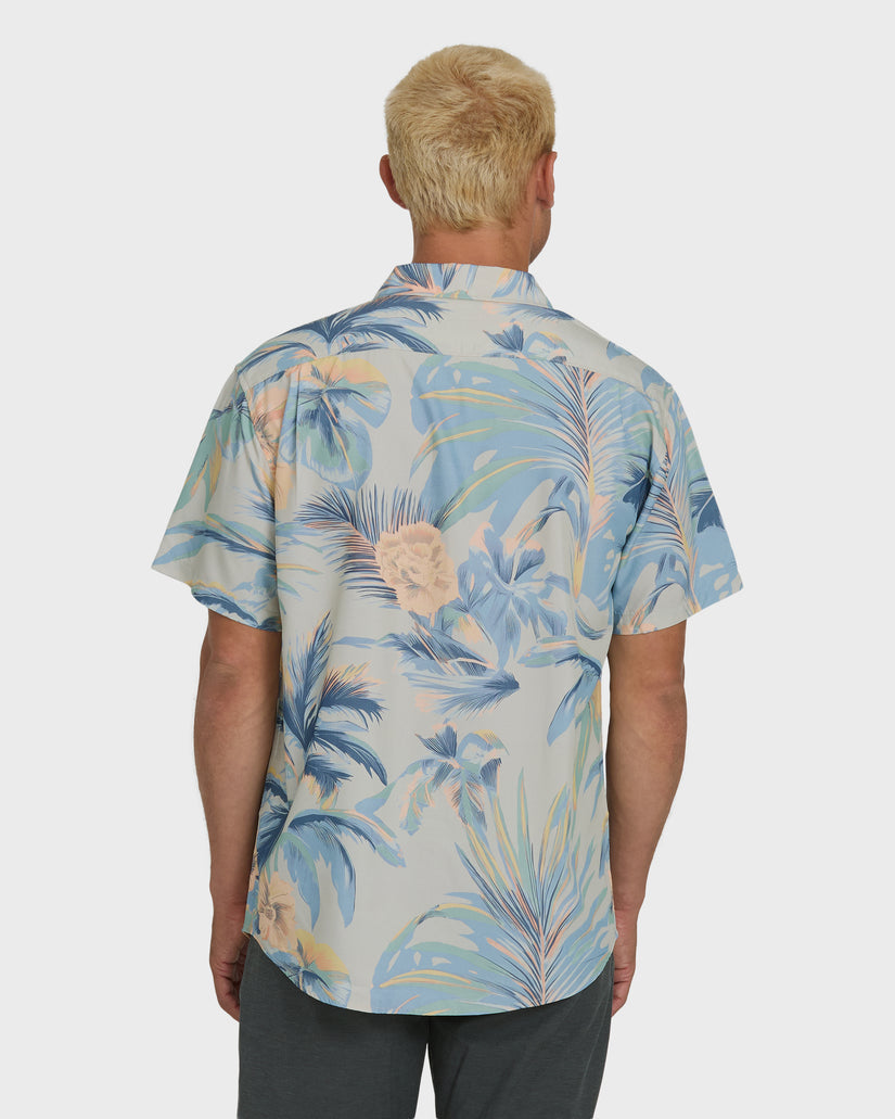 Billabong Sundays Lounge Shirt-Blue Horizon