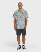Billabong Sundays Lounge Shirt-Blue Horizon