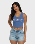 Billabong Headed To Sea Tank-Dutch Blue