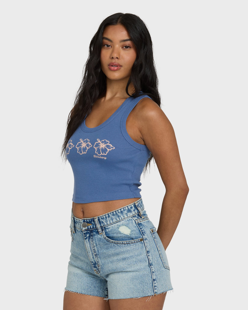 Billabong Headed To Sea Tank-Dutch Blue