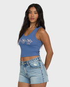Billabong Headed To Sea Tank-Dutch Blue