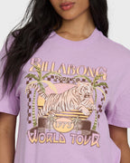 Billabong Reach High Tee-Vintage Violet