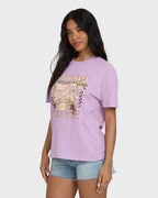 Billabong Reach High Tee-Vintage Violet