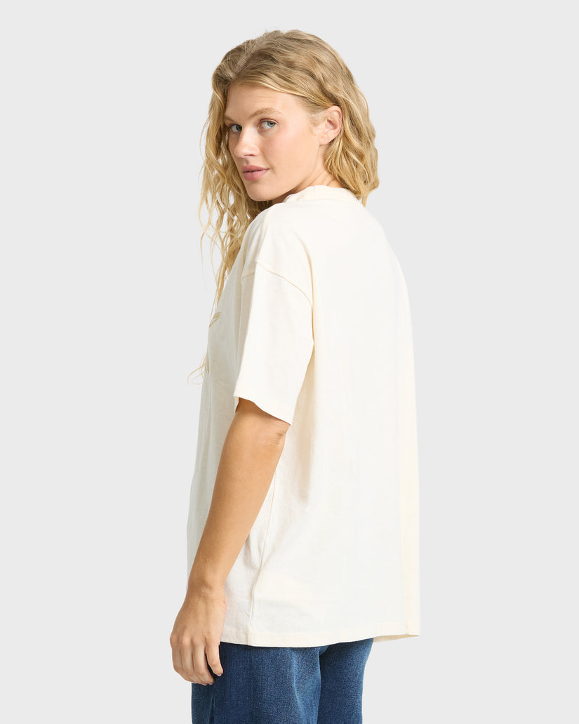 Billabong In Front Of Me Tee-White Cap