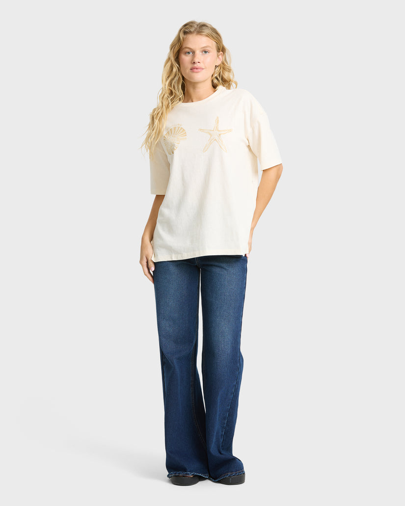 Billabong In Front Of Me Tee-White Cap