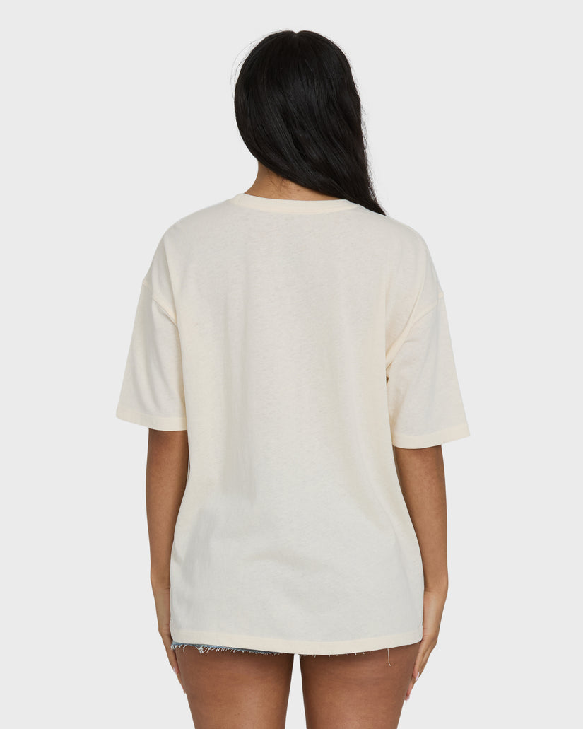 Billabong Forever Dawn Tee-White Cap