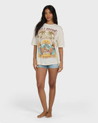 Billabong Forever Dawn Tee-White Cap