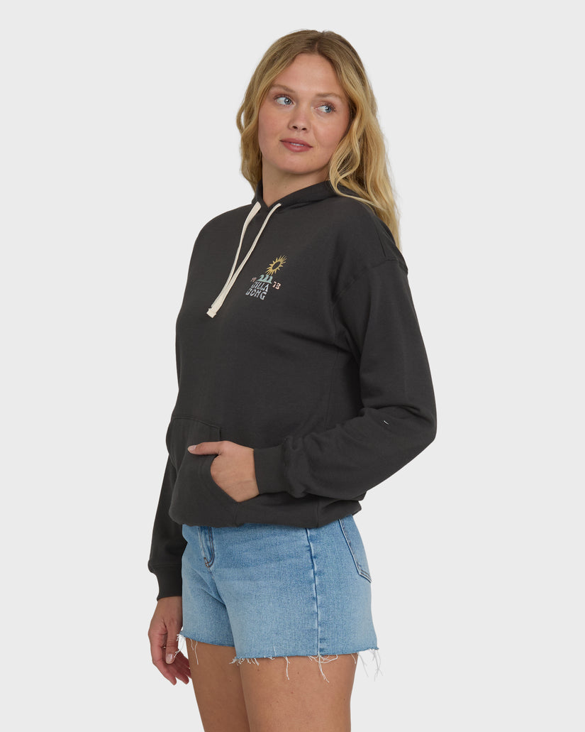 Billabong Before Times Hooded Sweatshirt-Off Black