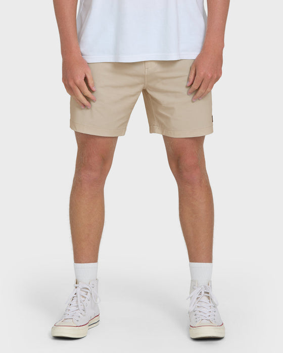 Billabong Crossfire Submersible 17 Shorts-Khaki